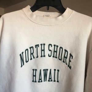 Cream color crew neck from BRANDY MELVILLE